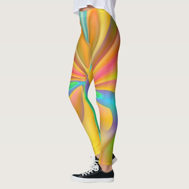 Legging Borboleta Laranja (Esquerda)