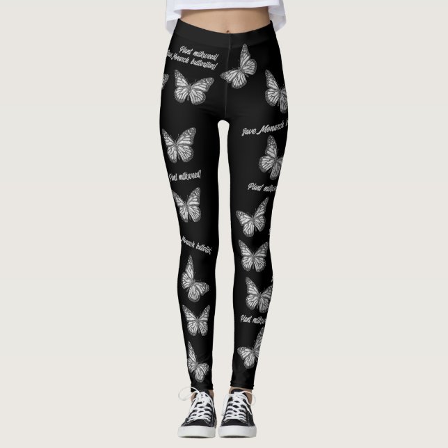 Legging Borboleta monarca (Frente)