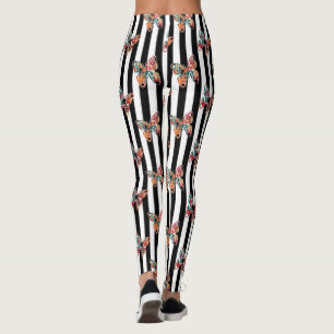 Legging Borboleta multicolorida