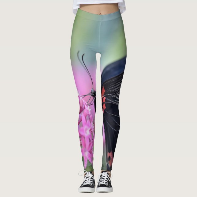 Legging Borboleta na flor (Frente)