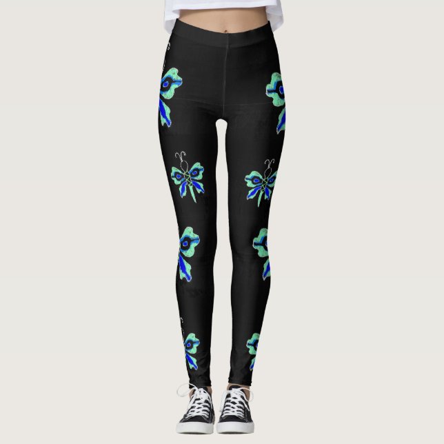 Legging Borboleta Neon (Frente)