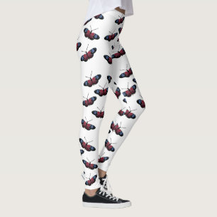 Legging Borboleta Preta