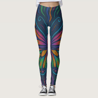 Legging Borboleta Psicodélica Vibes