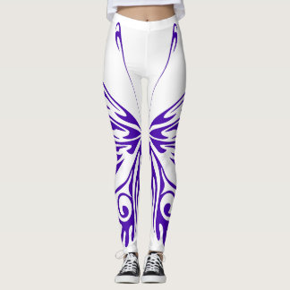 Legging Borboleta roxa