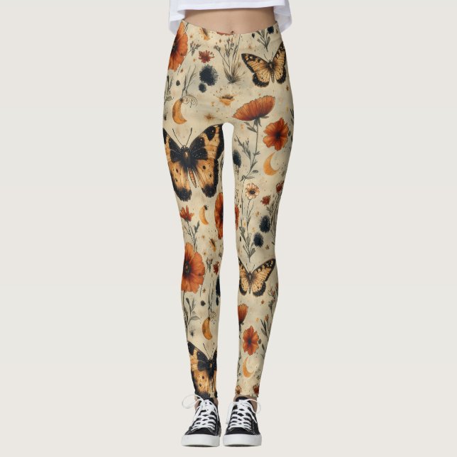 Legging Borboleta Selvagem Vintage (5) (Frente)