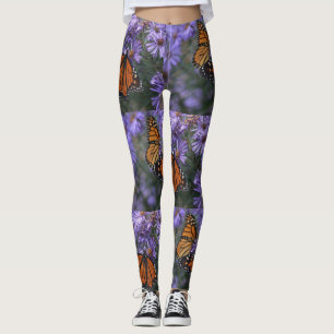 Legging Borboleta Sobre Aster