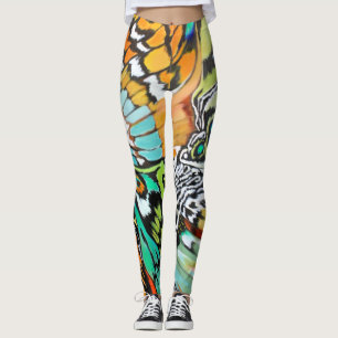 Legging Borboleta surrealista