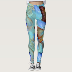 Legging Borboletas abstrato Mover