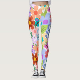 Legging Borboletas Coloridas Brilhantes