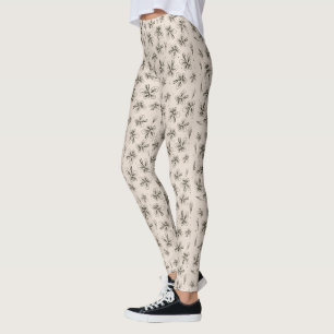 Legging Borboletas de Verão Legenda de Yoga Botânica