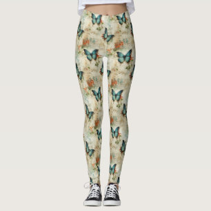 Legging Borboletas e flores coloridas (12)