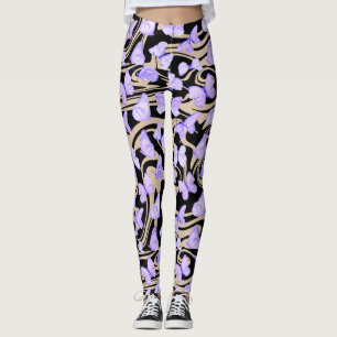 Legging Borboletas Pernas de Aquarela