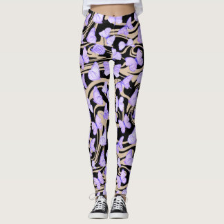 Legging Borboletas Pernas de Aquarela