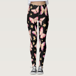 Legging Borboletas Rosa