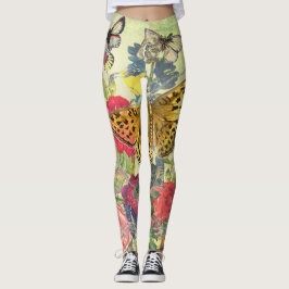 LEGGING BORRACHAS E FLORES DE PEDRAS IMPRESSAS