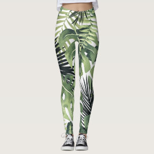 Legging Botânica Botânica Verde-Tropical