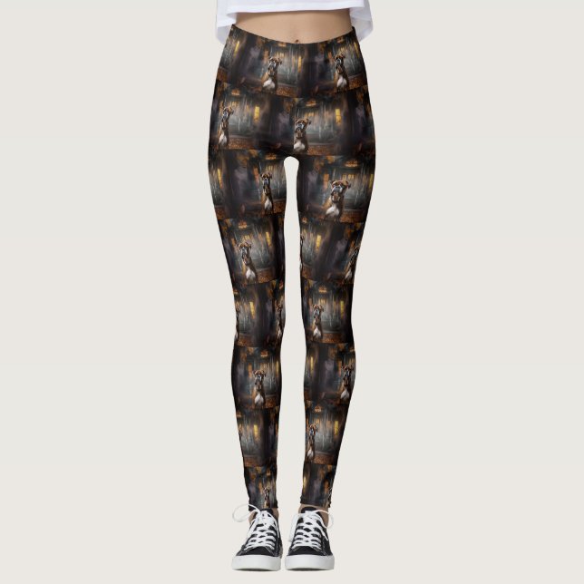 Legging Boxer Halloween Assustador (Frente)