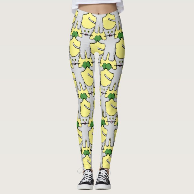 Legging Boxin Kitten com Mittens Thunder_Cove (Frente)