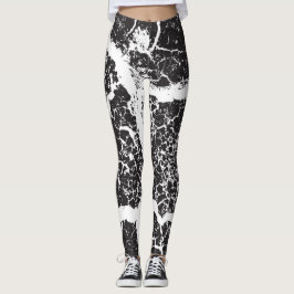 Legging Branca negra e elegante