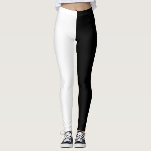 Legging Branco e Preto Dois Tonelados