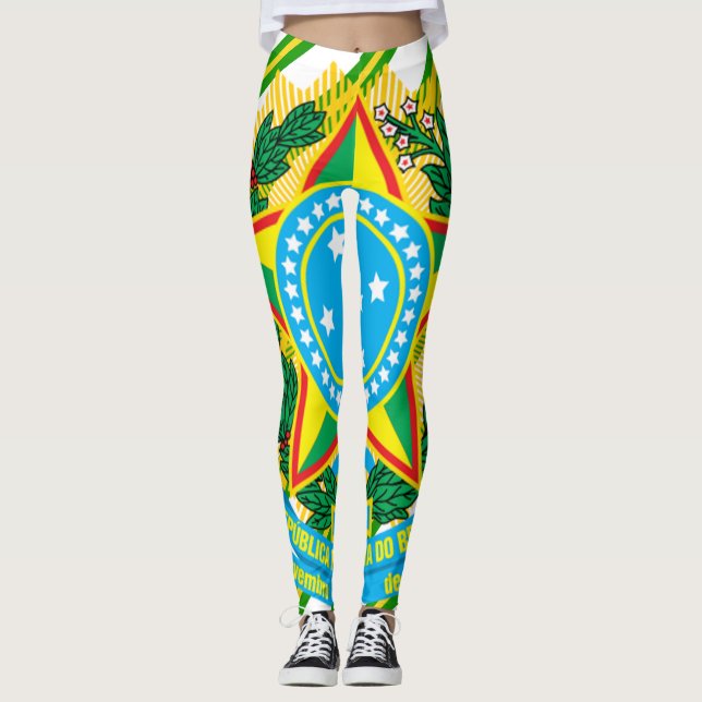 Legging Brasão brasileira (Frente)