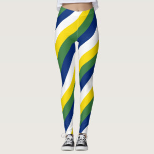Legging Brasil: Cores de Bandeiras Nacionais em Strike