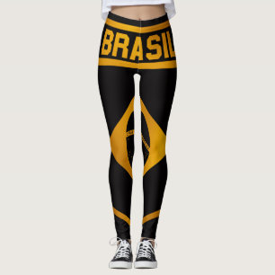 Legging Brasil Emblem