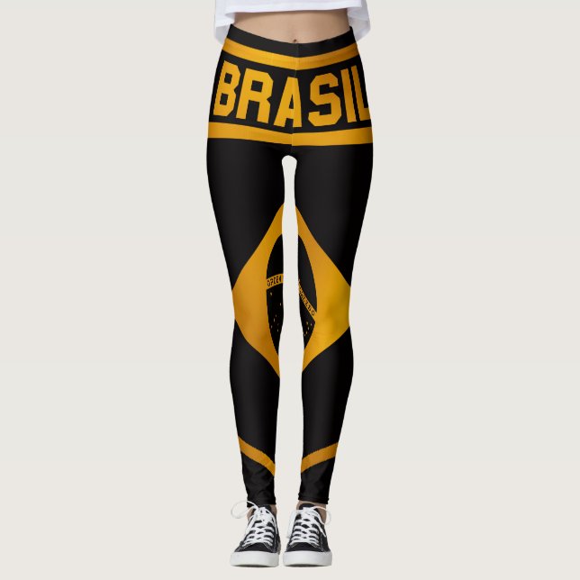 Legging Brasil Emblem (Frente)
