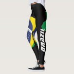 Legging Brasil: Mapa da Bandeira Brasileira em Branco<br><div class="desc">Seja futebol, beisebol, natação ou voleibol, comemore Jogos Olímpicos de estilo vestindo essas leggings sexy mostrando o Brasil Mapa das Letras Brancas da Bandeira Brasileira no design das Leggings Negras. Brasil Mapeia Letras Brancas da Bandeira Brasileira sobre o padrão de bandeira das Pernas Negras Design sexy nas Pernas Negras. Brasil...</div>