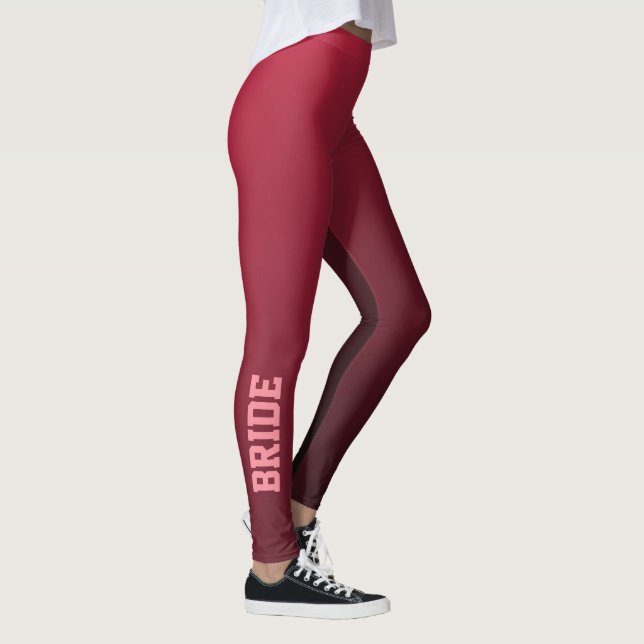 Legging Bride Ombre Burgundy (Direita)