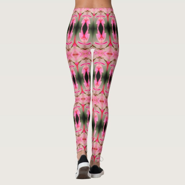 Legging Bright Pinks e Forest Green Ladies (Verso)