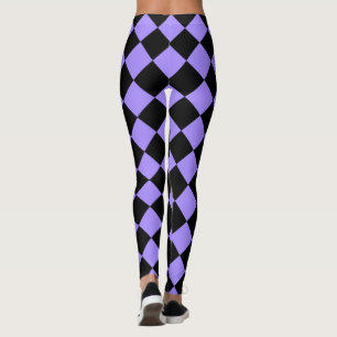 Legging Bright Violet Harlequin