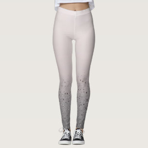 Legging Brilhante Cor-de-rosa brilhante