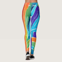Legging Brilhante e Colorida