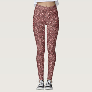 Legging Brilho Burgundy