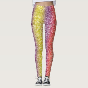 Legging Brilho de Arco-íris