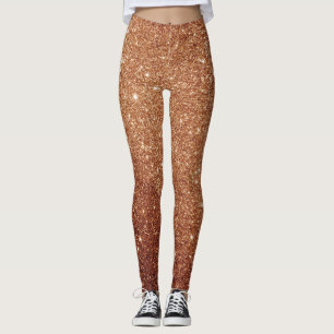 Legging Brilho dourado glamoroso