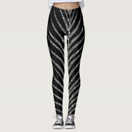 Legging Brilho Preto Glitter