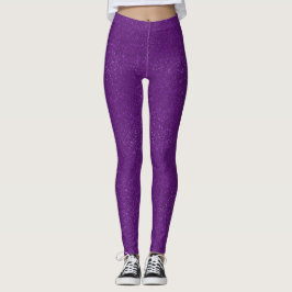Legging Brilho roxo