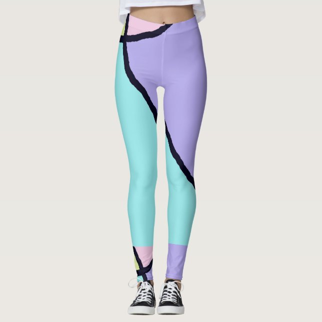legging Broken Tile Misty Colors (Frente)