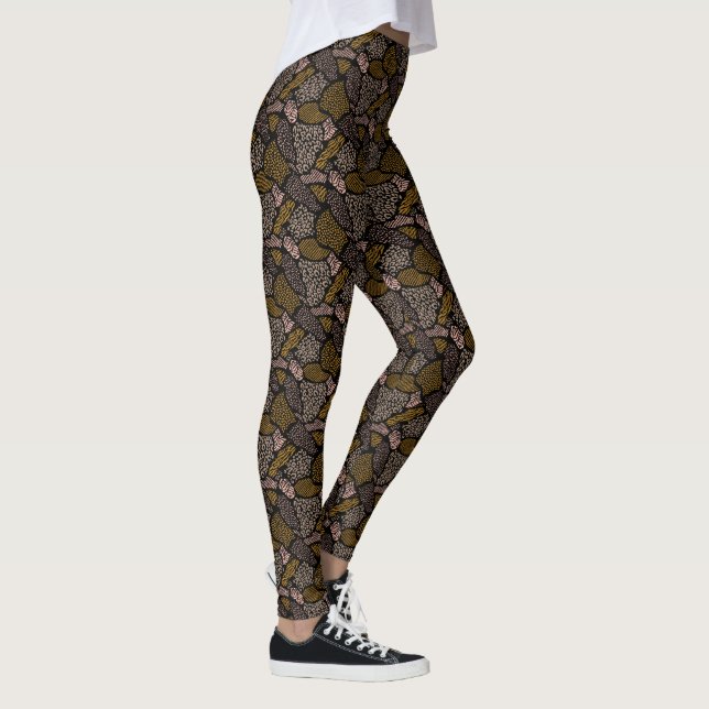 Legging Brown Safari Animal Print (Direita)