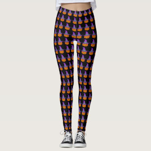 Legging Bruxa de Abóbora