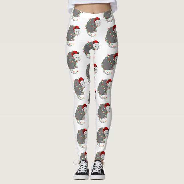 Legging bruxa do Natal santa claus (Frente)