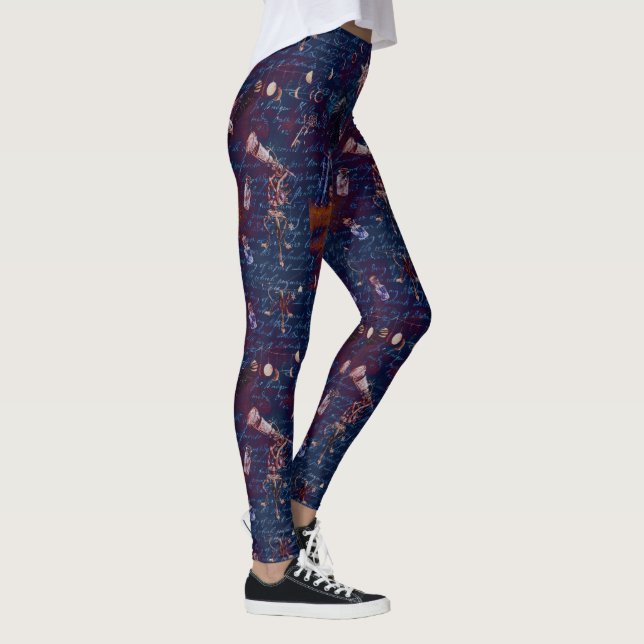 Legging Bruxa Euphemia Azul Escuro Feminino (Direita)