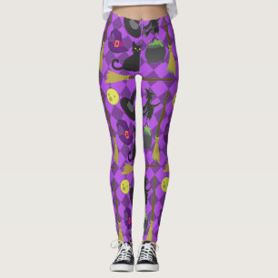 Legging Bruxas de Halloween