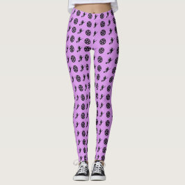 Legging Bruxas e Pentáculos