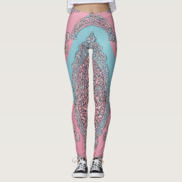 Legging Bubble Gum Lace Arte AI