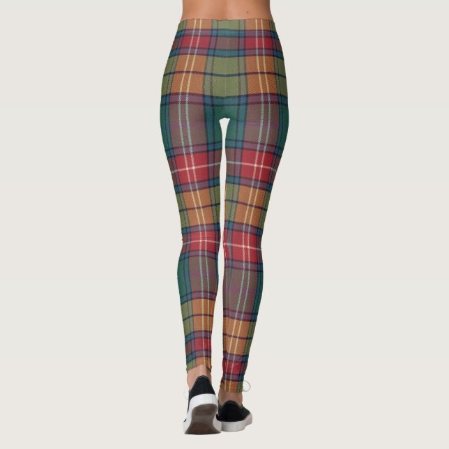 Legging Buchanan Ancient Tartan Pattern (Verso)