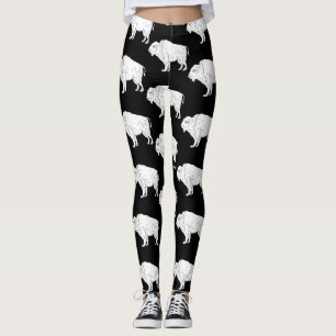Legging Búfalo Branco Thunder_Cove