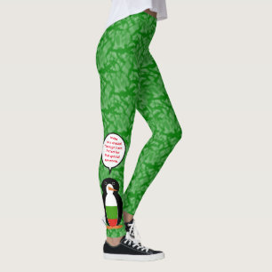 Legging Búlgaro Flag Holiday Ms Penguin Talking